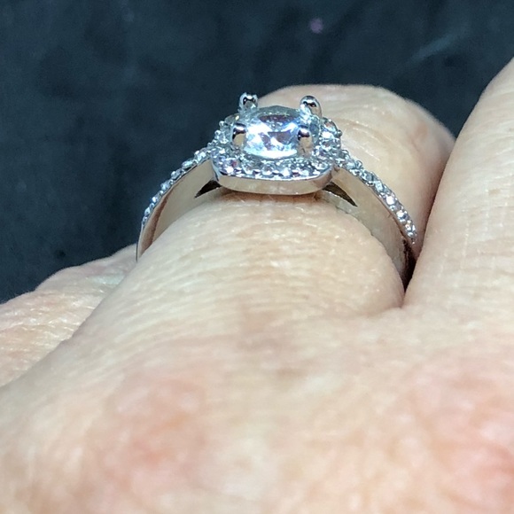 High quality cz sterling silver plated ring - Picture 6 of 8